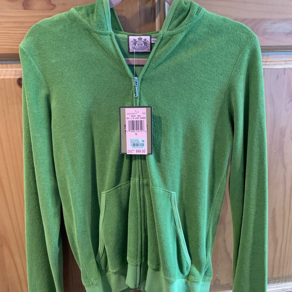 Juicy Couture zip terry hoodie